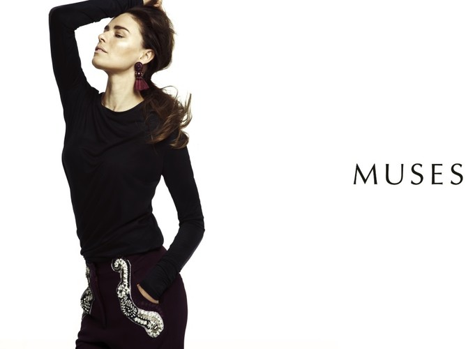 Natasza Urbańska w kampanii kolekcji Muses jesień/zima 2014/2015
