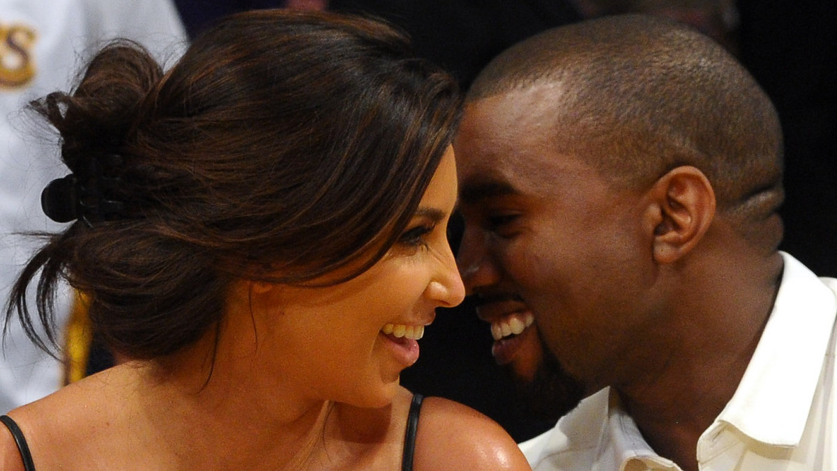 Kim Kardashian i Kanye West - najgorętsza para tego roku?