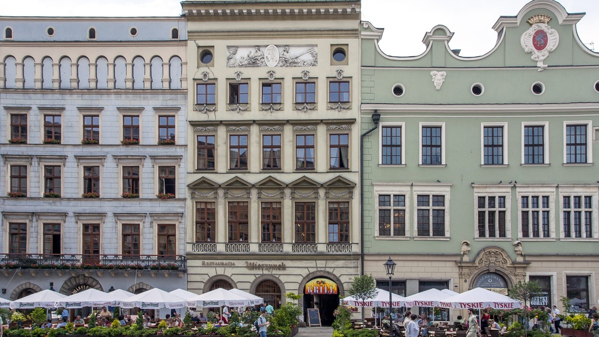 Kraków; pożar w restauracji Wierzynek