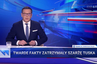 Wiadomości TVP o Donaldzie Tusku