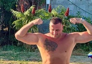 Alen Hadrović sa sinom