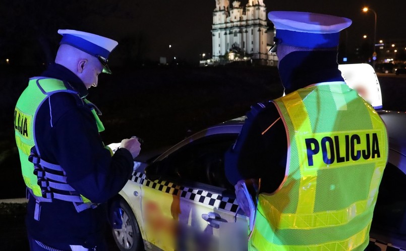 Policja przeprowadziła akcję "Taxi"