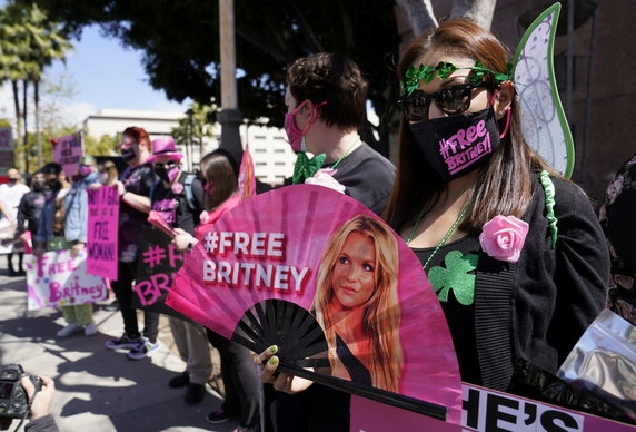 Fani Britney Spears przed sądem w  Los Angeles
