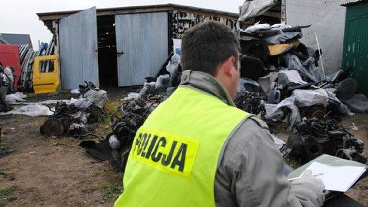 Kilkudniowe działania policjantów wspomaganych przez inspektorów ochrony środowiska zakończyły się rozbiciem samochodowej dziupli w gminie Latowicz.