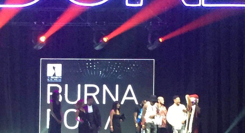 Burna Boy wins One Africa Award at Metro FM awards