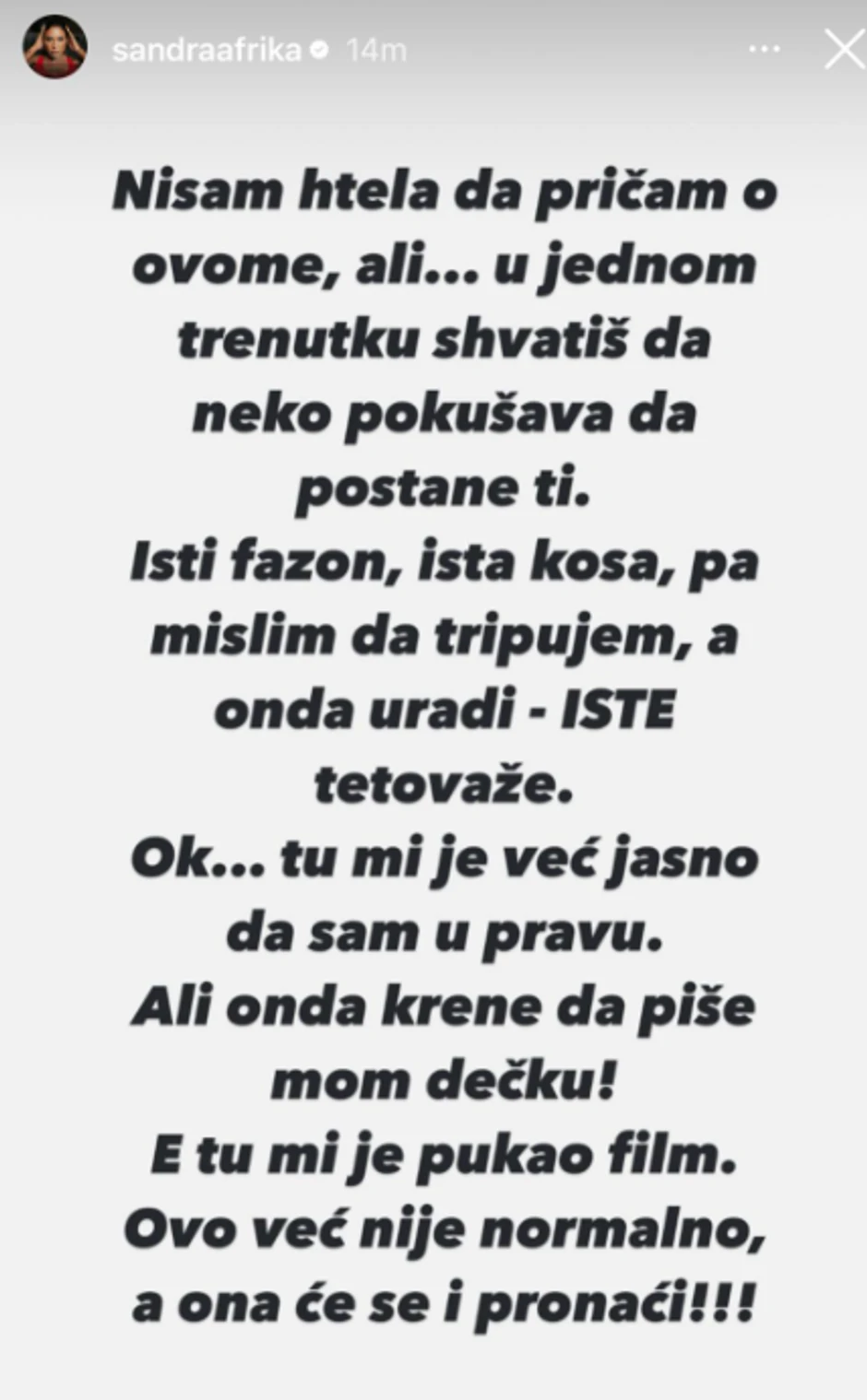 Sandra Afrika objava