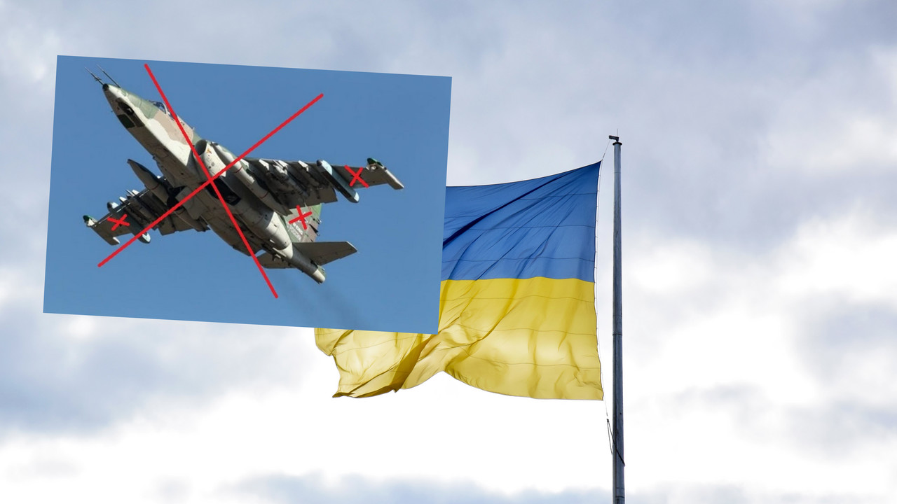 Sztab Generalny Ukrainy: strąciliśmy rosyjskiego Su-25 [RELACJA NA ŻYWO]