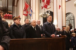 Beata Szydło, Mariusz Błaszczak, Jarosław Kaczyński, Antoni Macierewicz, Andrzej Duda