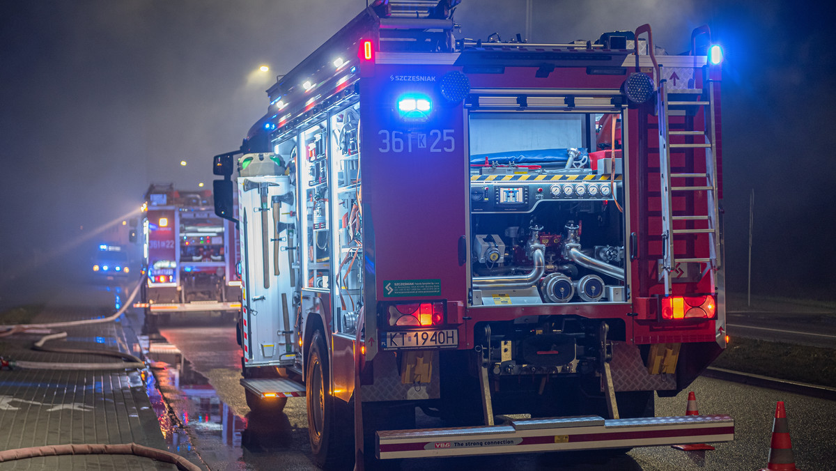 Pożar w hotelu akademickim w Szczecinie. Ewakuowano około 100 osób