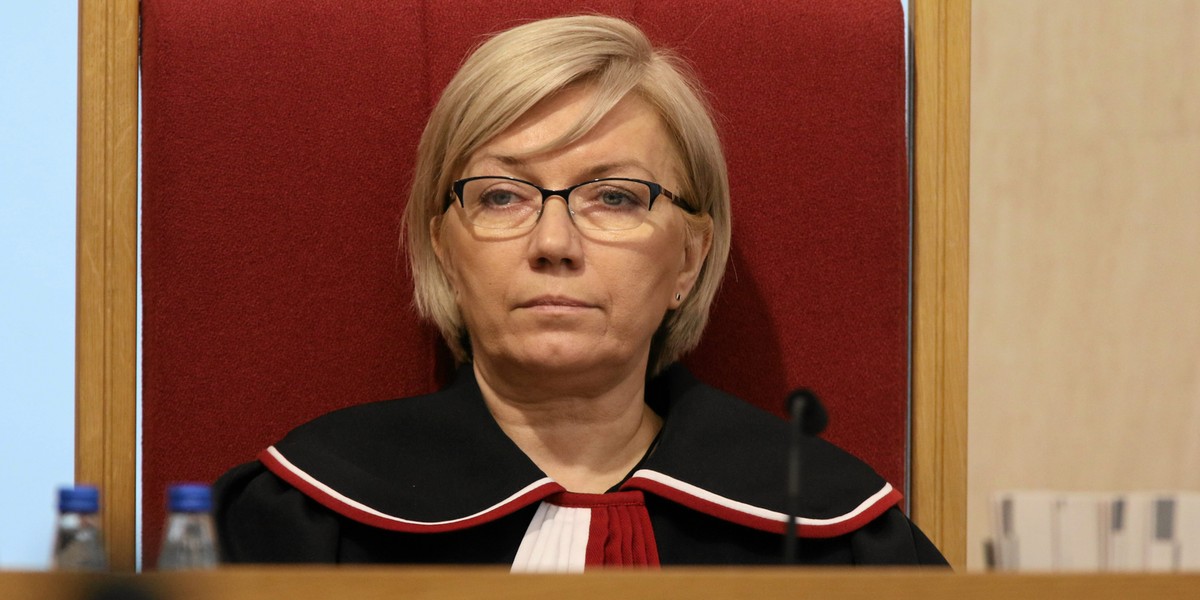 Prezes TK Julia Przyłębska.