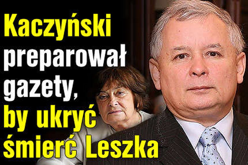 Kaczyński zdradza, co mówił mamie o śmierci Leszka!