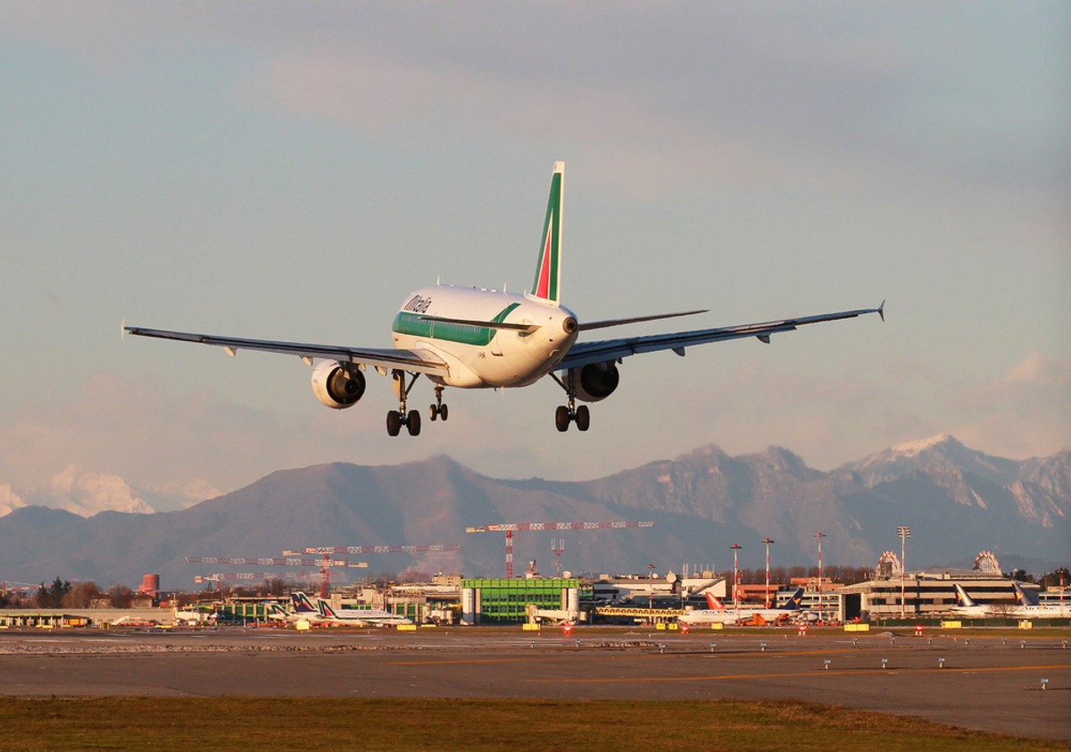 Lotnisko Linate, Mediolan, Włochy