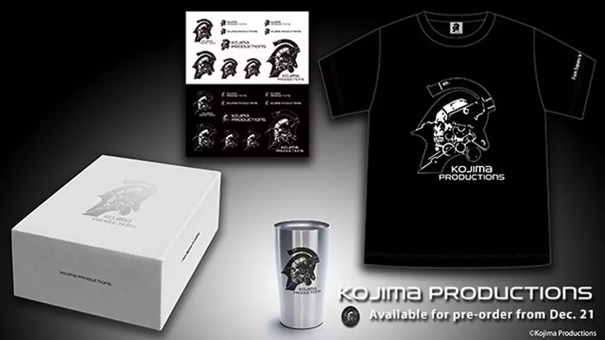 Komu t-shirt z logiem Kojima Productions? Studio właśnie założyło własny sklep internetowy