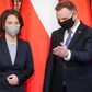 Warszawa 10. grudania. Szefowa MSZ Nimiec, Annalena Baerbock, gościnią Andrzeja Dudy