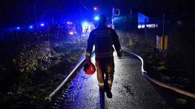 Tragiczny pożar domu. Jednego z mieszkańców nie udało się uratować