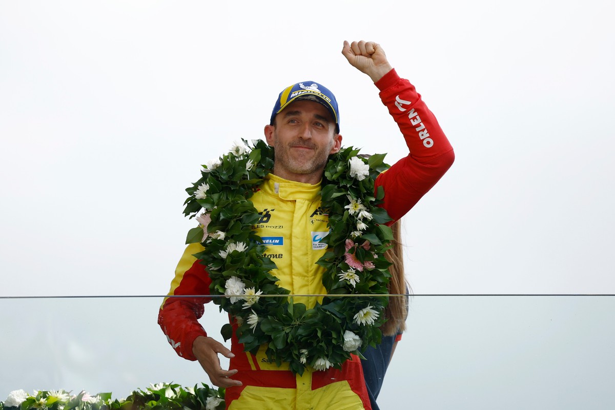 Robert Kubica wygrał słynny 24-godzinny wyścig Le Mans