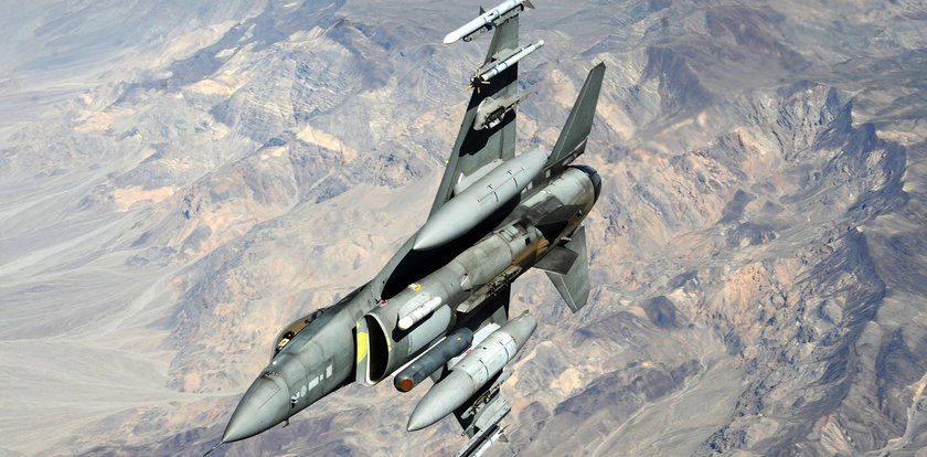 Amerykański F-16 rozbił się niedaleko Las Vegas