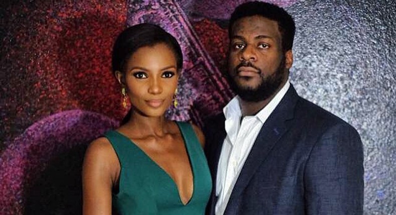 Agbani Darego and hubby Ishaya Danjuma [Instagram/AgbaniDerego]