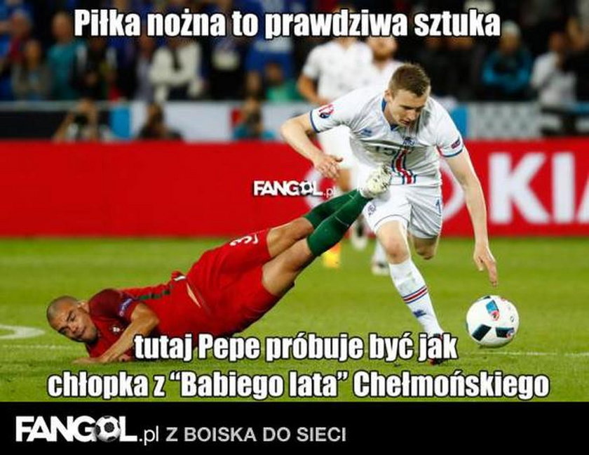 Cristiano Ronaldo nie dał rady Wikingom. MEMY