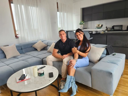 David Dragojević i devojka Tamara - penthaus
