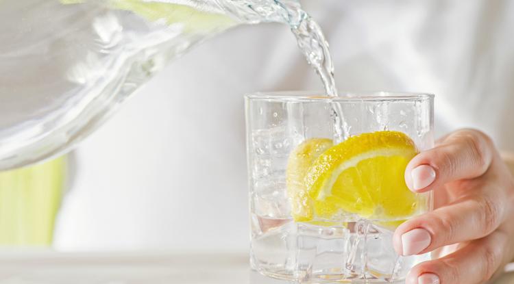 Ha unod a víz ízét, tegyél bele egy citromkarikát Fotó: Getty Images