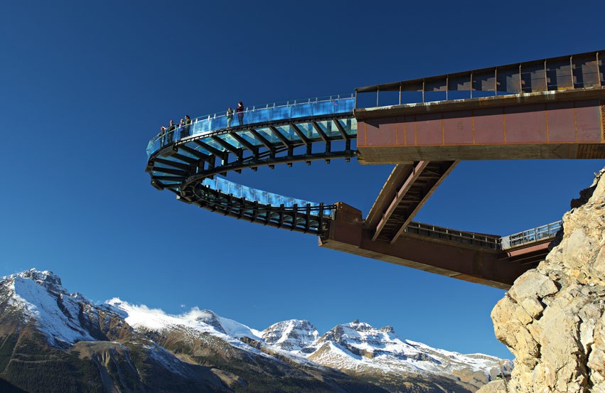 Glacier Skywalk w Kanadzie