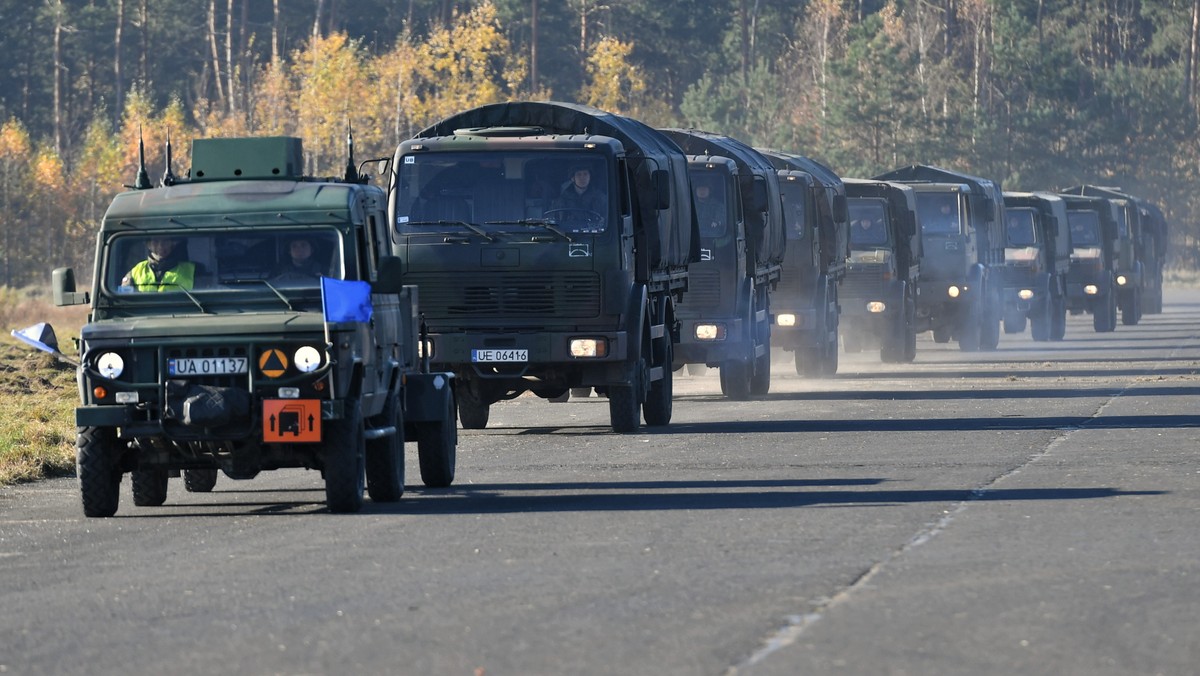 Wojsko na drogach w całym kraju. Komunikat sztabu generalnego