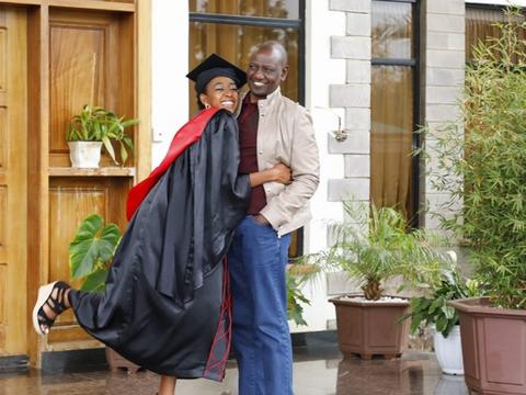 William Ruto's beautiful daughter Stephanie graduates from ...