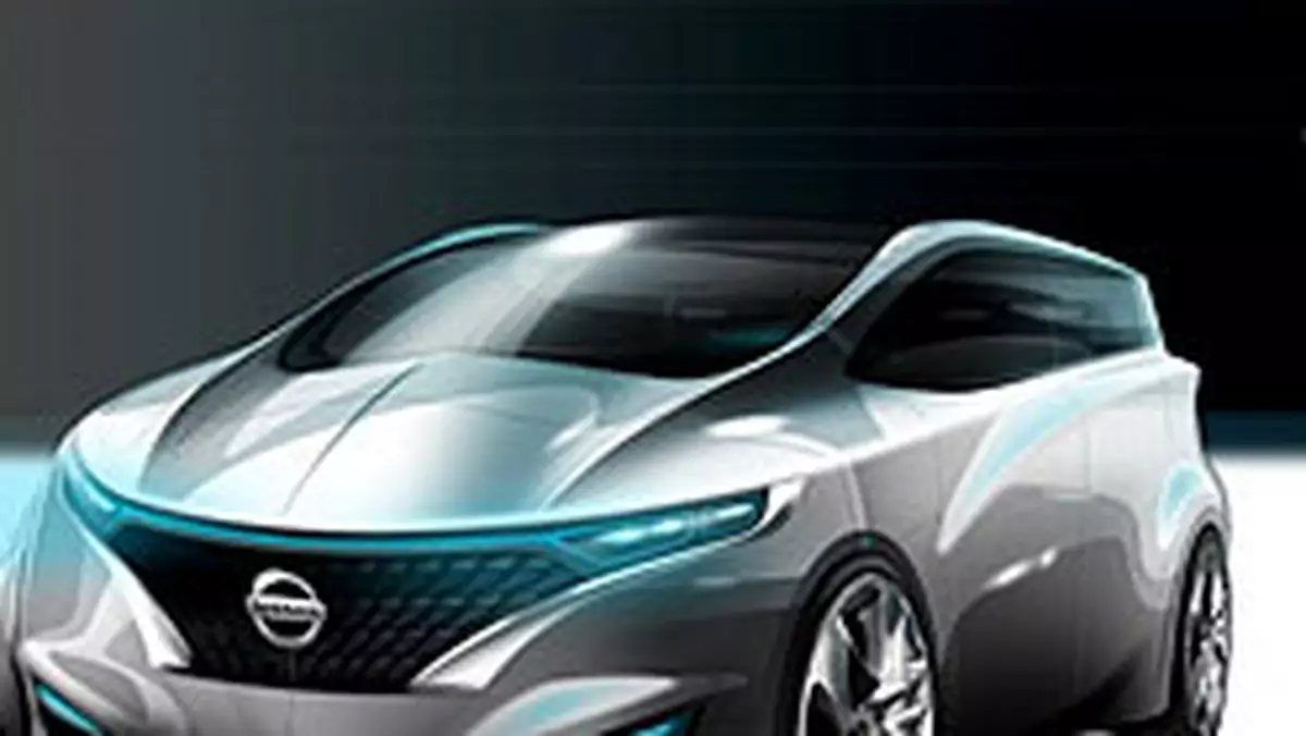 Nissan Forum Concept – szkice wnętrza