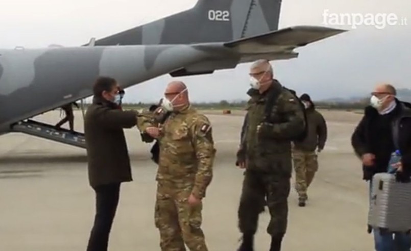 Powitanie polskich lekarzy