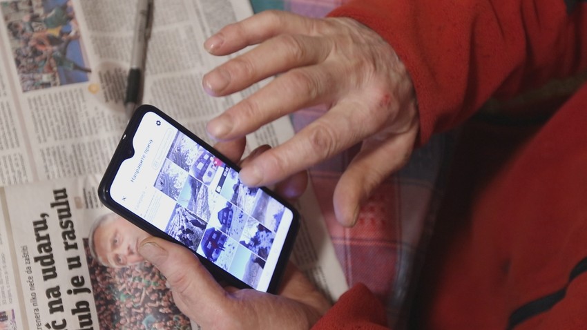 Deda Vidomir Kojadinović iz Mokre Gore