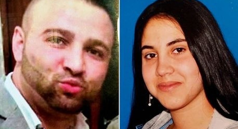 Suspect, Ionut Gheorghe and 15-yr-old Elena Ciochina 