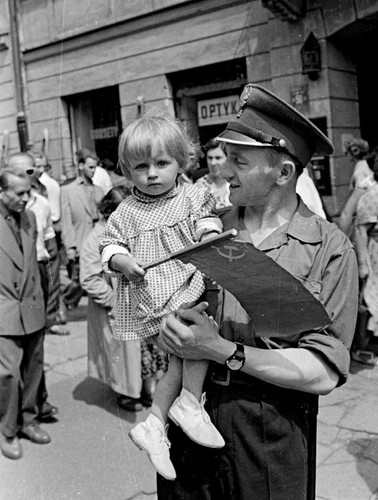 Wizyta Chruszczowa w Warszawie, 1959 Fot. Romuald Broniarek/KARTA