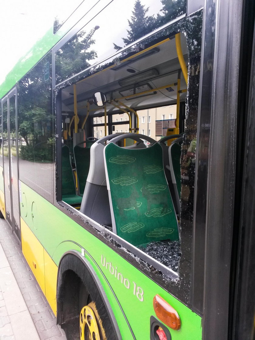 Poznań. Autobus MPK ostrzelany z broni pneumatycznej