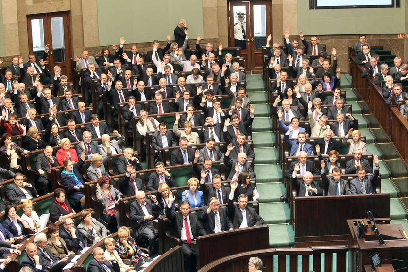 Sejm głosowanie