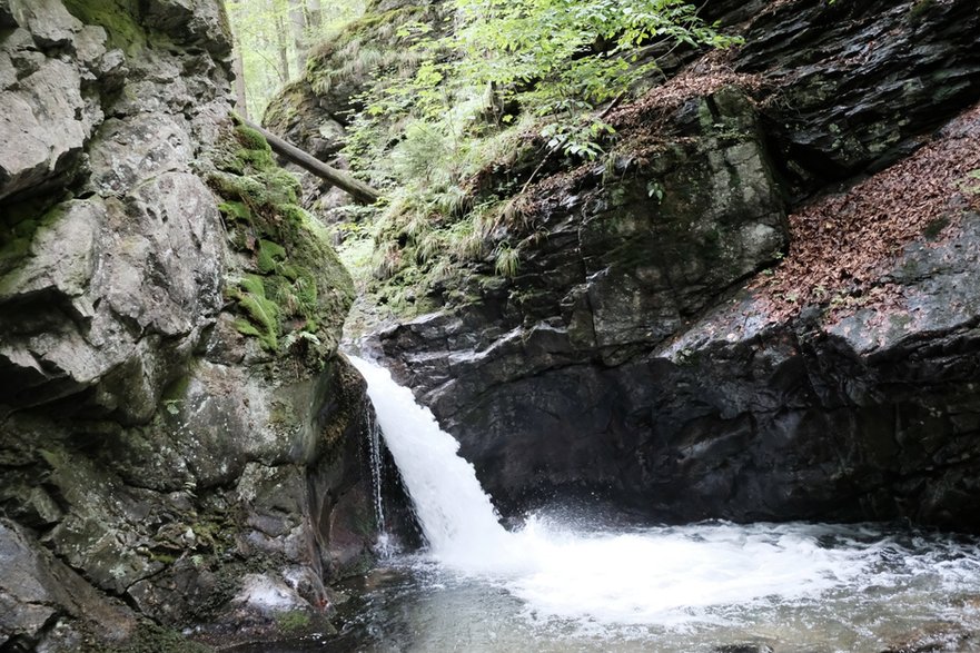 Vodopád Stříbrného potoka