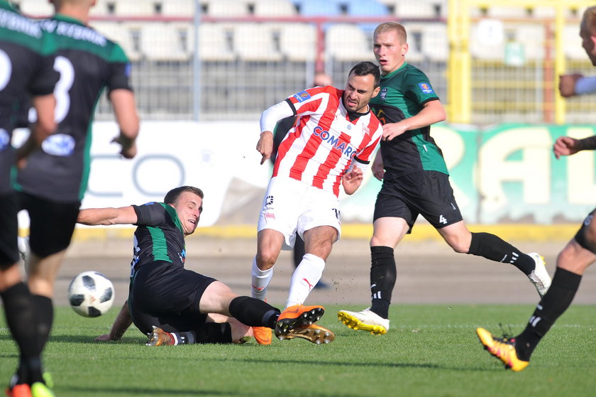 Pilka nozna. Ekstraklasa. Cracovia Krakow - Wisla Plock. 22.09.2018