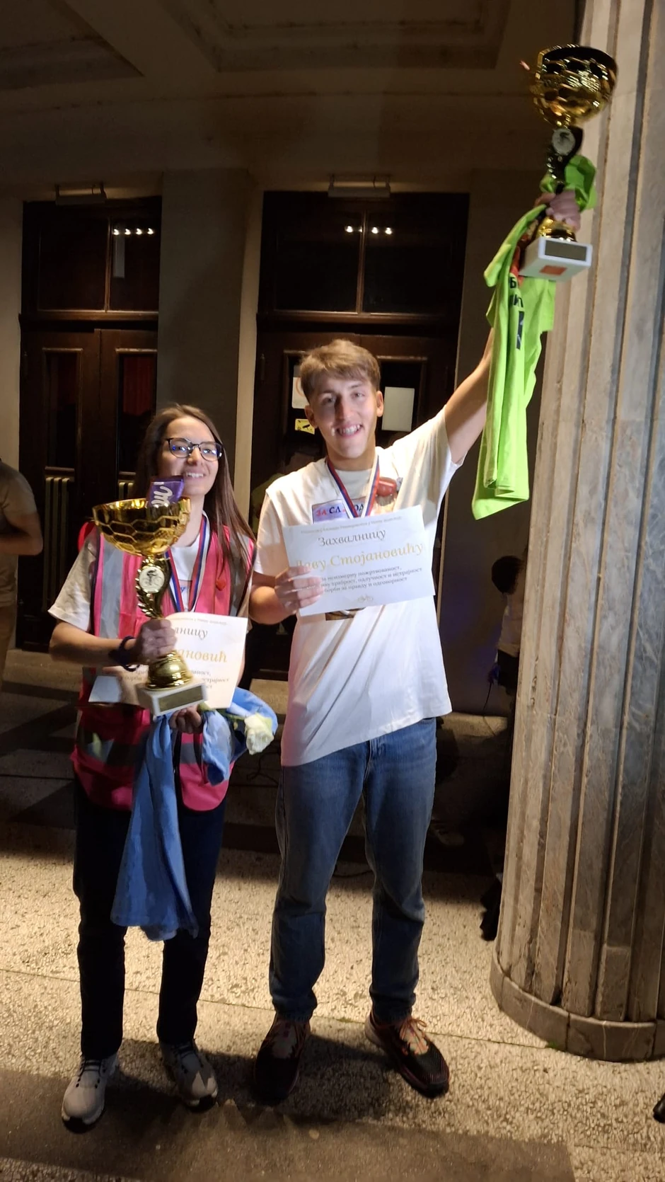 Doček biciklista u Nišu