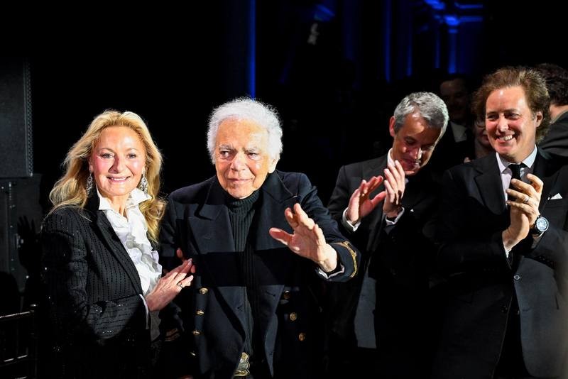 Ralph Lauren prevzal cenu Womenswear Designer of the Year.