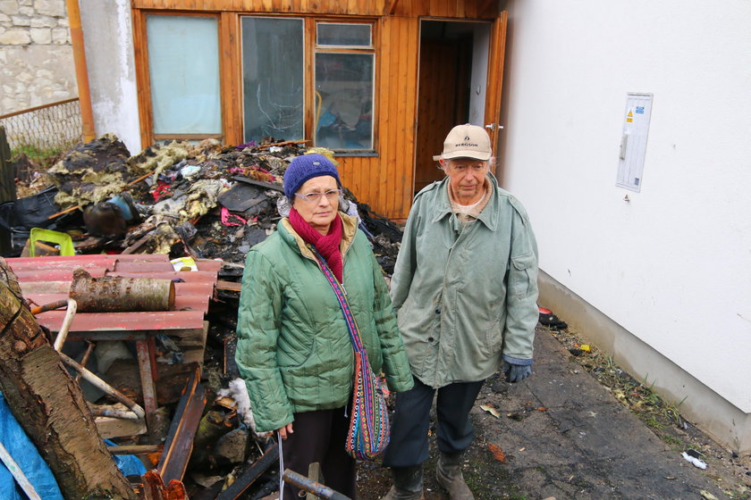 Dramatyczny pożar w Kazimierzu Dolnym