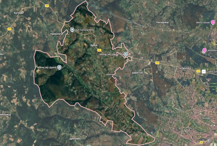 Centar Srbije selo Drača