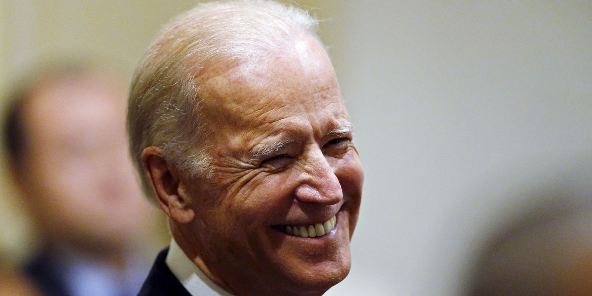 Joe Biden ended his tenure as vice president in the perfect way