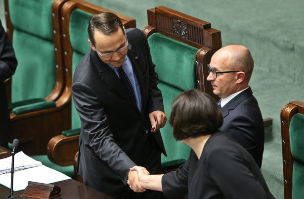 Sikorski miał być "gościem specjalnym" na konwencji. Nie wystąpił