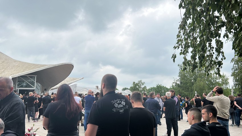 Sahrana jutjubera Mirka Rašića