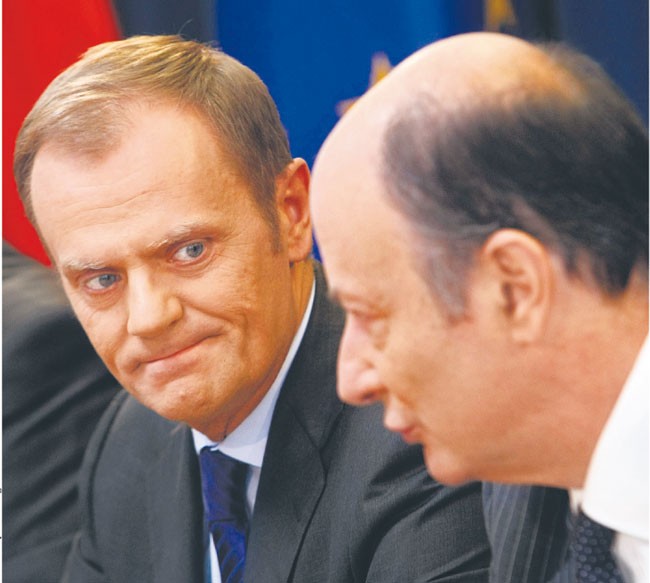 Donald Tusk i Jacek Rostowski Fot. Maksymilian Rigamonti