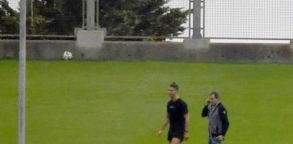 Fala krytyki spadła na Ronaldo. Portugalczyk trenował na stadionie