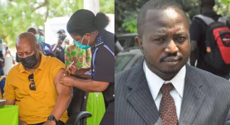 “I’m disappointed in Mahama for taking covid-19 vaccine - Atubiga