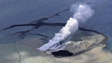 W Japonii powstała nowa wyspa. Wyłoniła się z oceanu