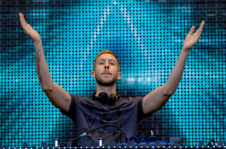 Calvin Harris na Rock In Rio w Madrycie