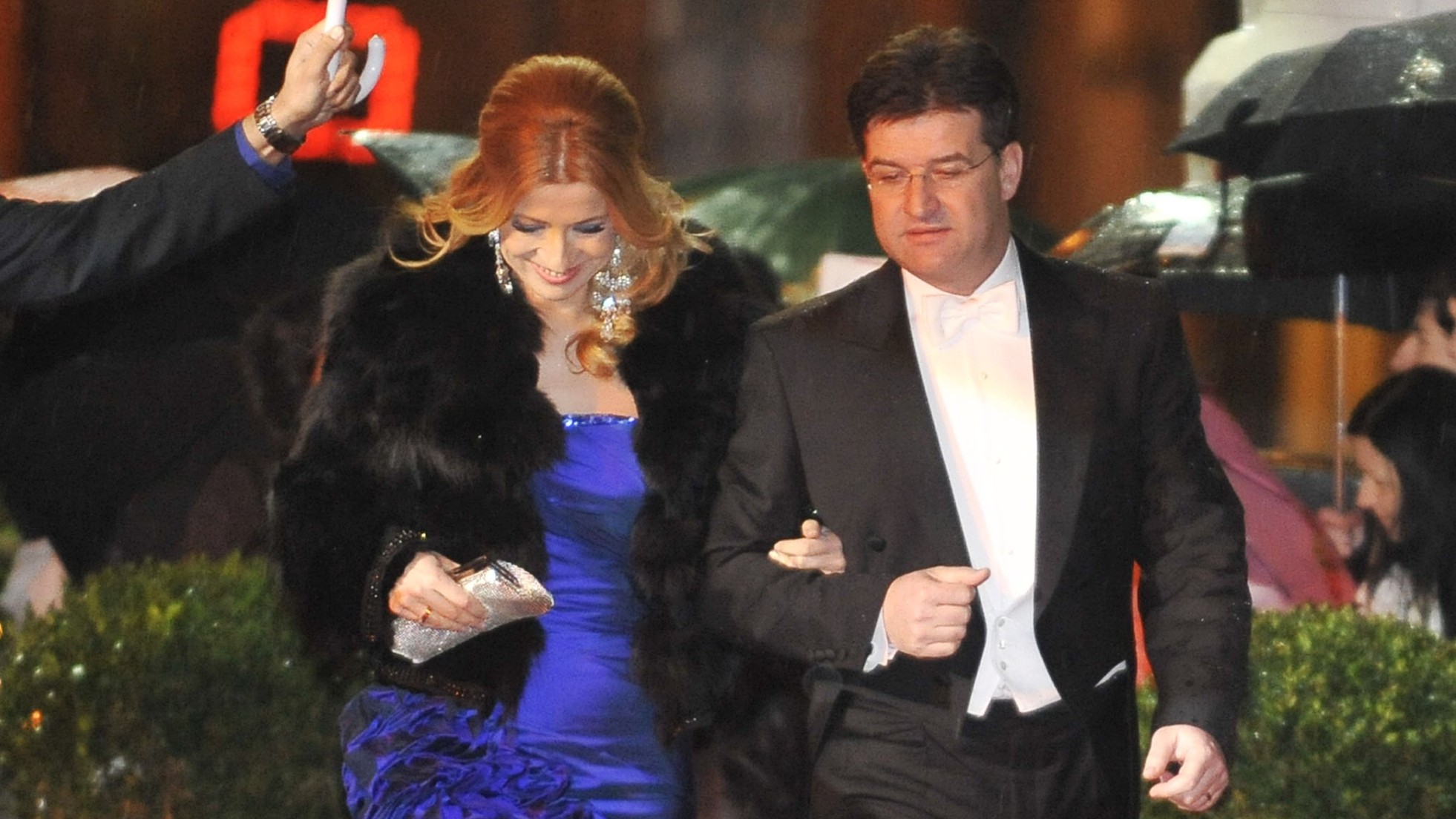 Jarmila Lajčáková-Hargašová so svojím manželom Miroslavom Lajčákom (rok 2012)